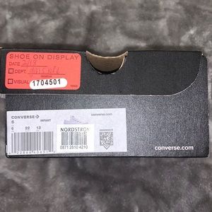 Coverse low top red white & blue 6C